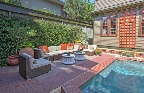 Neartown Apartment | Dreamy Houston Boho Cottage w/Private Pool!