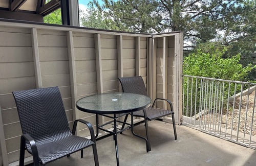 Greenwood Village Condo | DTC 1bed 1bath condo I Free Parking I Pool I Private Patio I No Stairs
