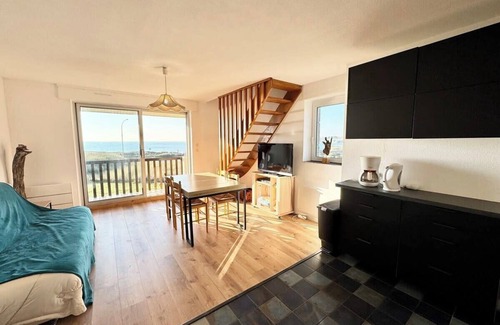 Guidel-Plages Apartment | Duplex - Balcon - Vue océan 180