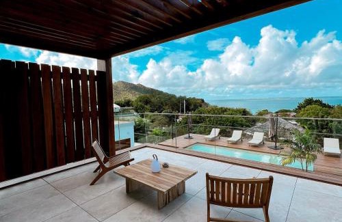 Anse Marcel Apartment | Duplex luxueux avec jacuzzi privé et piscine à débordements - FR-1-734-65