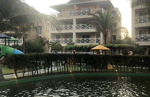 Porto das Dunas Apartment | Duplex waterfront 2km from Beach Park in the most complete condominium of Porto das Dunas