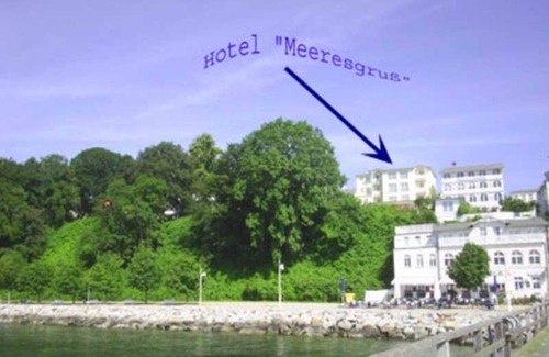Sassnitz Hotel | DZ 15. Standard with sea view and balcony - Hotel garni Meeresgruß ***