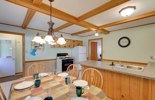 Eagle River Apartment | Eagle River Apartment w/Private Dock & Fire Pit!
