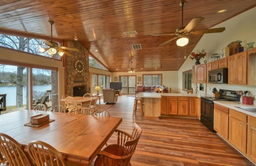 Bumpass House | Eagles Landing- Large Waterfront Home, Private Side, Private Boat Ramp, Firepit