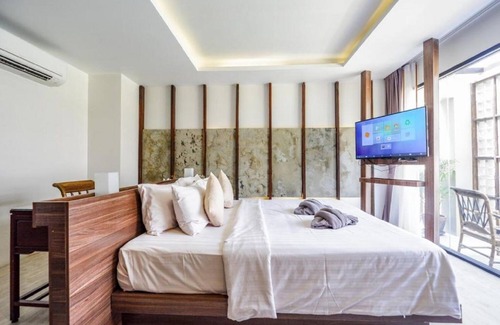 Ko Lanta Hotel | Earth Suite double room with balcony Koh Lanta