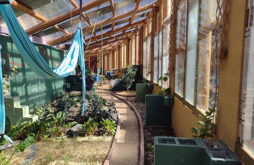 Gasquet House | Earthship Solarium @Sustainable Ecovillage