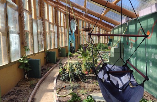 Gasquet House | Earthship Solarium @Sustainable Ecovillage