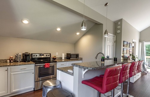 Skyland Apartment | East Asheville - HotTub - Views - Fire Pit - Parkway - Hiking - Pets - Wi-Fi