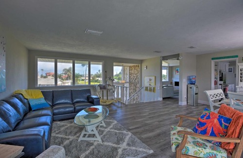 Royal Dunes North House | Eclectic Escape with Pool Walk to Ormond Beach