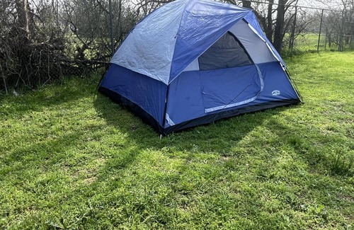 Waco RV Rental | Eclipse Camping on Peaceful Mini Farm F1
