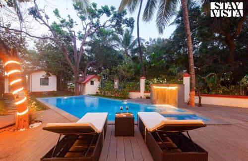 Nagaon Villa | Eden's Estate by StayVista - Featuring cozy rooms with a private pool, and modern interiors for a delightful stay