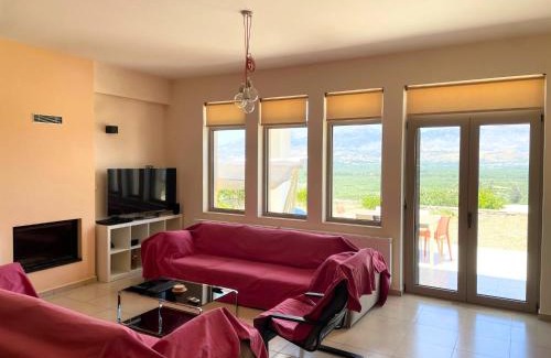 Gortyna Villa | Eirini's Home Peaceful Hilltop Escape in Crete