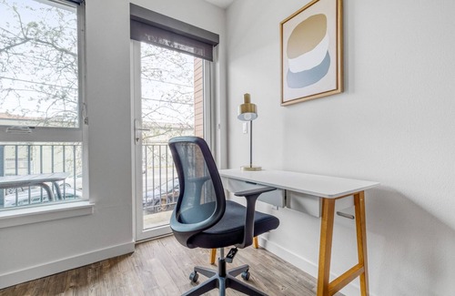 West Woodland Apartment | Elegant Ballard 1BR w/BBQ, Lounge & W/D, onsite retail, by Blueground