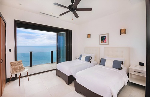 Fryes Beach Hotel | Elegant Beach-View Villa with Pool Perfect for Families Seeking Relaxation