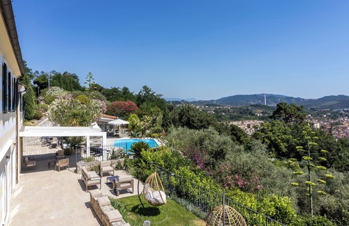 La Spezia Villa | Elegant La Spezia Villa Amaranta with Pool and Stunning Sea Views
