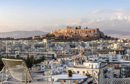 Kinosargous Apartment | Elegant Penthouse Acropolis View