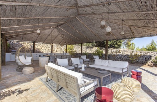 Sant Joan de Labritja Villa | Elegant Restored Mallorca Farmhouse I Surrounded By Olive Groves And Almond.