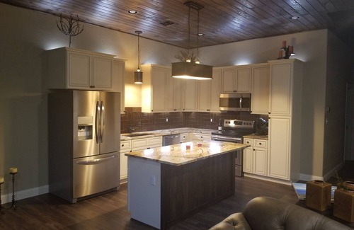 Giddings House | Elegant rustic barndominium