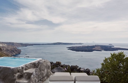Firostefani Villa | Elegant Santorini Villa | Private Plunge Pool | Eden Villas Two Bedroom Villa |.