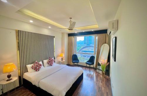 Loralai District Hotel | Elysium Signature Hotel Apartments - Front Facing Centaurus Mall ISB