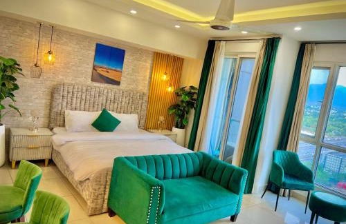 Blue Area Hotel | ELYSIUM TOWER Modern & Luxury Apartments Overlooking Centaurus Mall Islamabad