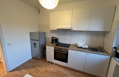 Bockum Apartment | EMAS4 Wohnung mit 2 Einzelbetten, Küche