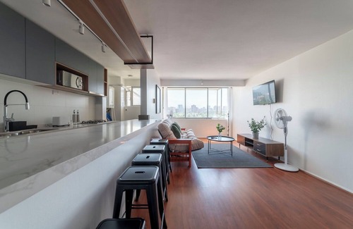Santiago Apartment | Embark on a journey of exclusivity in our 2BR home