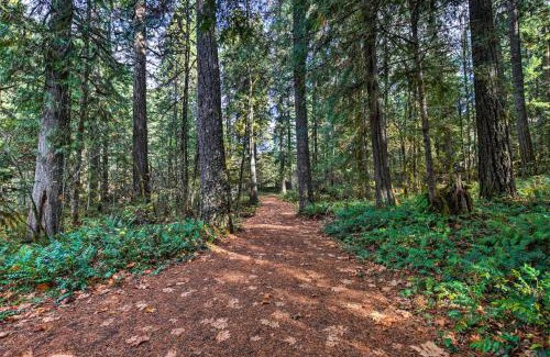 Belknap Springs House | Enchanting Escape with Hot Tub, Decks and Views!