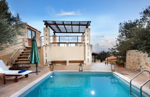 Triopetra Villa | Enchanting sea view villa with private pool - disCrete Villa Triopetra