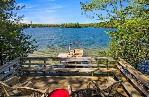 Mayfield Cabin | Enjoy 200 Feet of Private Frontage on Spider Lake