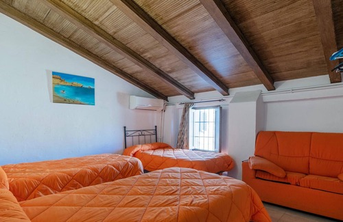 Cuevas de San Marcos House | Enjoy a unique view of the countryside in this inviting vacation home with pool.