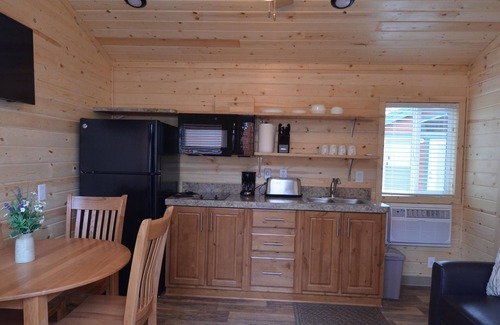 Christopher Creek Cabin | Enjoy one of our 2 bedroom cabins in the cool pines at Christopher Creek.