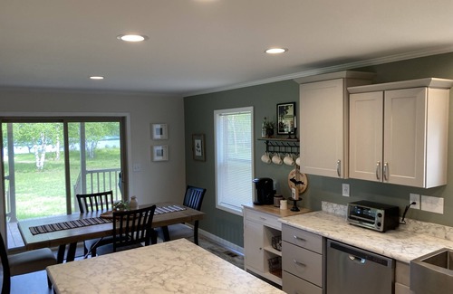Gladstone House | Escanaba River Escape-The Birch Tree Home Modern 3BR Riverfront Retreat