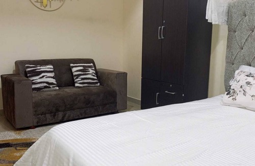 Mussafah Apartment | Escape to comfortn 2-bedroom apartment with WiFi, AC in fabulous Abu Dhabi