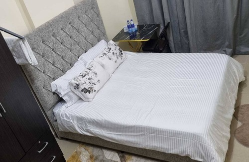 Mussafah Apartment | Escape to comfortn 2-bedroom apartment with WiFi, AC in fabulous Abu Dhabi