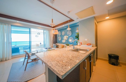 Juan Dolio - El Pueblo Apartment | Escape To Paradise Beachfront 2br Beach