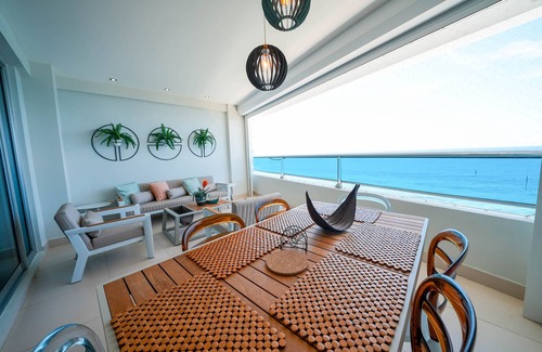 Juan Dolio - El Pueblo Apartment | Escape To Paradise Beachfront 2br Beach