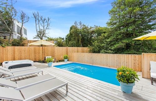 Fire Island Pines House | Escape to this FIRE ISLAND PINES BEACH HOME with Heated Salt Water Pool