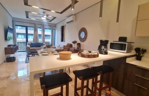 Playa Paraiso Apartment | Esquina 2HAB Jacuzzi, Rooftop pool y vista al mar