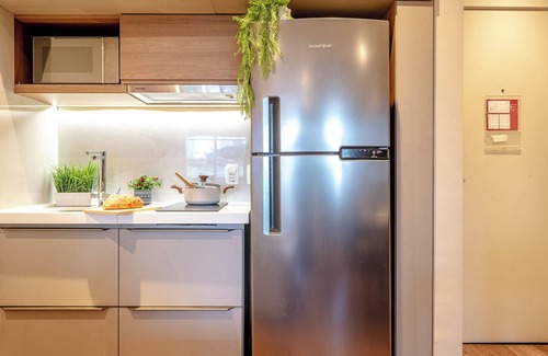 Brooklin Novo Apartment | Estudio com AC e vaga