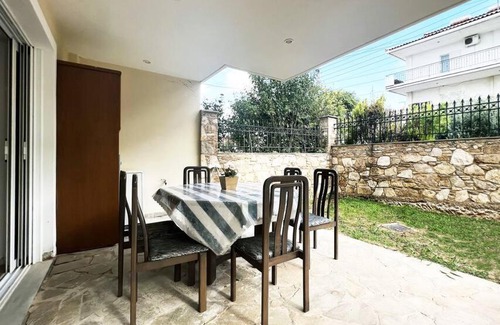 Paiania Apartment | eva's villas 2室温馨庭院拥有私家停车位