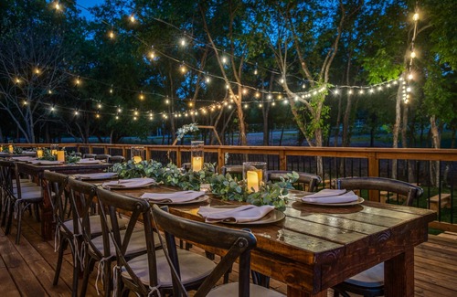 Princeton House | Events barn with bridal suite + separate grooms den/game room.