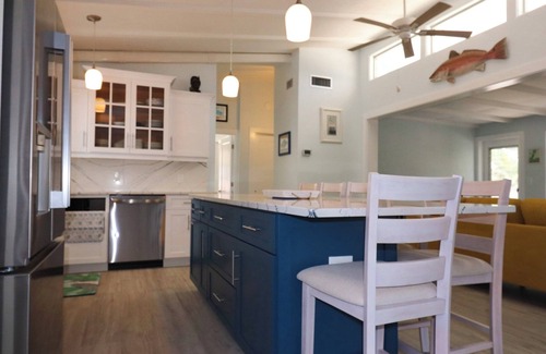 Anna Maria House | Everything inside is new and beachy! Two blocks to Bean Point Beach!