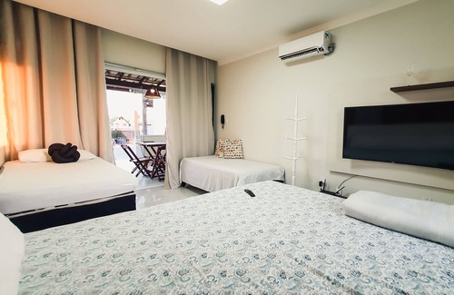 Arembepe House | Excelente Casa com Churrasqueira e ar Condicionado em Arembepe