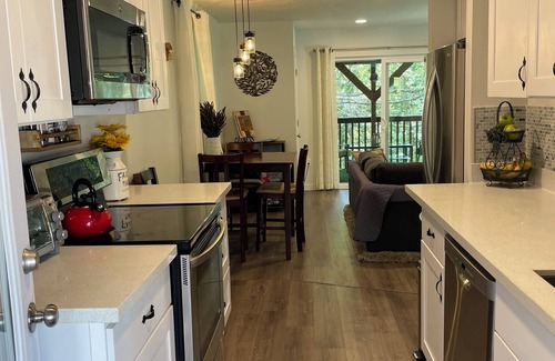 May Creek Apartment | Exceptional Apartment! King Bed, w/Mountain & water views ~ sleeps up to 4.