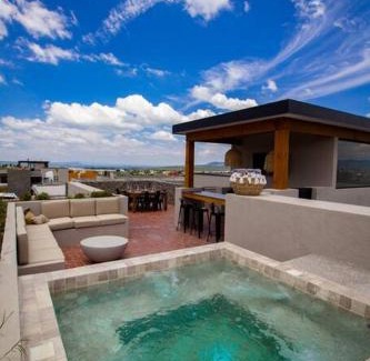 San Miguel de Allende House | Exclusive Luxury Home with Rooftop Jacuzzi