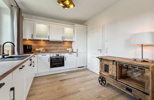 Hage House | Exclusive, modern new-build semi-detached house with garden for up to 8 people