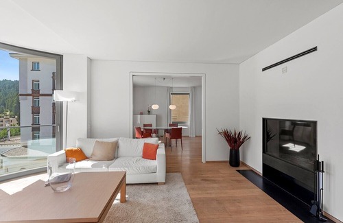 St. Moritz Apartment | Exclusive St. Moritz Apartment with Lake View and Spa