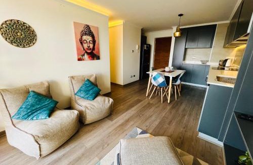 Los Angeles Apartment | Exclusivo Departamento Equipado Estacionamiento Privado 2D-2B con Excelente ubicación en Los Ángeles