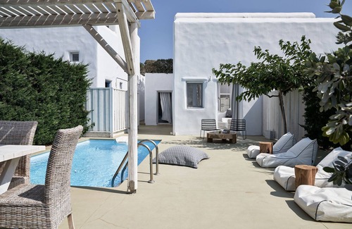 Agios Prokopios Villa | Executive Villa 2 Bedroom Sea View Private Pool & Outdoor Jacuzzi